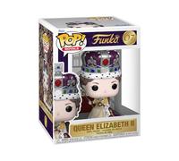 Funko - Figurine Pop! Premium - Queen Elizabeth II (Coronation) - Vinyle - Produit officiel