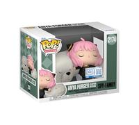 Funko Pop! Premium: Spy X Family - Anya Forger Sleeping on Bond - Exclusivité Amazon - Figurine en Vinyle à Collectionner - Idée de Cadeau