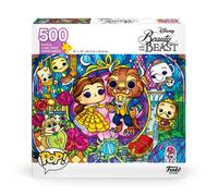 Funko Pop! Puzzle - Disney Beauty and The Beast - Funko - Jigsaw - 500 Pieces - 45.7cm x 61cm - English/French/Spanish Language