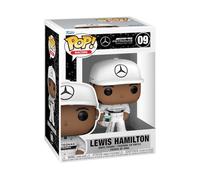 Funko Pop! Racing: Racing - Lewis Hamilton with Helmet - Mercedes-Benz - Figurine en Vinyle à Collectionner - Idée de Cadeau - Produits Officiels - Jouets pour Les Enfants et Adultes - Sports Fans
