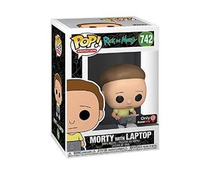 Funko Pop! Rick and Morty Exclusive Morty with Laptop Vinyl Figure 3,75"