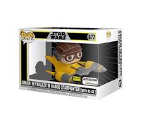 Funko Pop! Ride Deluxe: SW - Anakin in N. STRFTR - Star Wars- Exclusivité Amazon - Figurine en Vinyle à Collectionner - Idée de Cadeau - Produits Officiels - Jouets pour Les Enfants et Adultes
