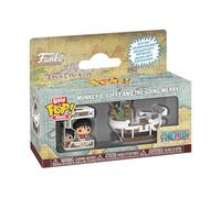 Funko - Figurine Bitty Pop! Ride - One Piece Going Merry avec Luffy - Vinyle officiel