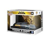 Funko – Pop! Ride Super Deluxe – Black Adam Hawkman sur Hawk Cruiser – Figurine vinyle