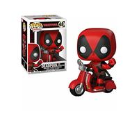 Funko Pop! Rides: Deadpool - Deadpool & Scooter - Figurine en Vinyle à Collectionner - Idée de Cadeau - Produits Officiels - Jouets pour Les Enfants et Adultes - Comic Books Fans