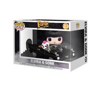 Funko Pop! Rides Deluxe: Elvira Mistress of The Dark with Macabre Mobile - Figurine en Vinyle à Collectionner - Idée de Cadeau - Produits Officiels - Jouets pour Les Enfants et Adultes - Movies Fans