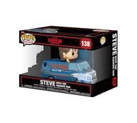 Funko Pop! Rides Deluxe: Stranger Things Season 5 - Steve with The Squawk Van - Figurine en Vinyle à Collectionner - Idée de Cadeau - Produits Officiels