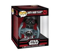 Funko Pop! Darth Vader Star Wars Deluxe Rides With Tie Advanced Starfighter Figure Multicolore,Clair
