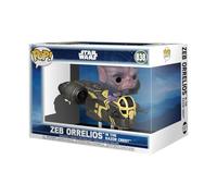 Funko Pop! Rides Deluxe: Star Wars - The Mandalorian and Grogu - Zeb Orrelios in The Razor Crest - Figurine en Vinyle de Collection - Idée Cadeau - Produit Officiel - Jouets pour Enfants et Adultes