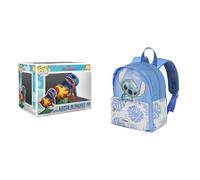 Funko Pop Rides Deluxe Stitch Rocket - Figurine à Collectionner Lilo & Stitch, Sac à Dos Disney Cheeky Preschool Joy 22×27 cm 5L