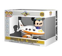 Funko Pop! Rides: Disney - Mickey Mouse with Plane - Exclusivité Amazon - Figurine en Vinyle à Collectionner - Idée de Cadeau - Produits Officiels - Jouets pour Les Enfants et Adultes