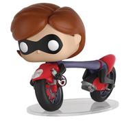 Funko - Pop! Rides figurine en vinyle Disney Pixar The Incredibles - Elastigirl à vélo