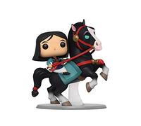 Funko Pop! Rides Mulan on Khan- Figurine en Vinyle à Collectionner - Idée de Cadeau - Produits Officiels - Jouets pour Les Enfants et Adultes - Movies Fans