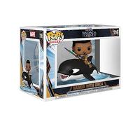 Funko Pop! Ride Super Deluxe – Namor avec orque (Black Panther: Wakanda Forever) – Figurine en vinyle