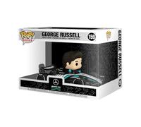 Funko Pop! Rides Super Deluxe: Mercedes-Benz - George Russell | Goodies Officiels - Figurine Vinyle à Collectionner et Déco Étagère - Idée Cadeau Anniversaire pour Fans et Collectionneurs