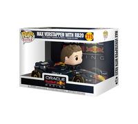 Funko Pop! Rides Super Deluxe: Red Bull - Max Verstappen with RB20 - Figurine en Vinyle de Collection - Idée Cadeau - Produit Officiel - Jouets pour Enfants et Adultes