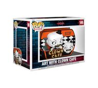 Funko Pop! Rides Super Deluxe: Terrifier - Café with Art - Clown Café | Goodies Officiels - Figurine Vinyle à Collectionner et Déco Étagère - Idée Cadeau Anniversaire pour Fans et Collectionneurs