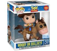 Funko POP ! Rides Woody on Bullseye, Toy Story 30e anniversaire, collection exclusive, 16,3 cm