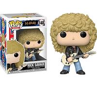 Funko Pop! Rocks - Def Leppard - Rick Savage - Figurine en Vinyle à Collectionner - Idée de Cadeau - Produits Officiels - Jouets pour Les Enfants et Adultes - Music Fans