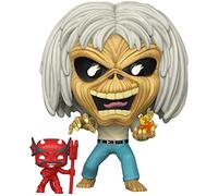 Funko Pop! Rocks: Iron Maiden - Number of The Beast - (Skeleton Eddie) - Figurine en Vinyle à Collectionner - Idée de Cadeau - Produits Officiels - Jouets pour Les Enfants et Adultes - Music Fans