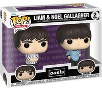 Funko Pop Rocks: Oasis - Liam Et Noel Gallagher 2 Poupées En Vinyle