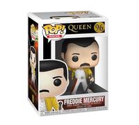 Funko Pop! Figurine en vinyle Freddie Mercury (Queen) Wembley 1986 – Officiel