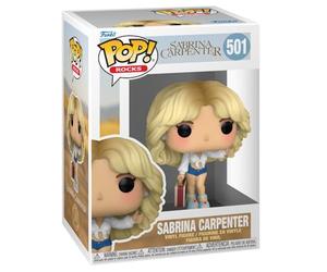 Funko Pop! Rocks: Sabrina Carpenter - Manchild - Figurine en Vinyle de Collection - Idée Cadeau - Produit Officiel - Jouets pour Enfants et Adultes - Figurine modèle pour collectionneurs