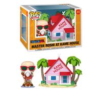 Funko Figurine Pop Dragon Ball Master Roshi à Kame House Multicolore 9 cm