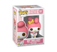 Funko - Figurine en vinyle Pop! Sanrio My Melody (Hello Kitty) N°91 - 9 cm Rose