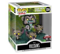 Figurine Funko Pop Deluxe Disney Villains Assemble Scar with Hyenas Multicolore