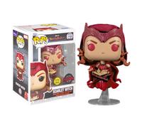 Funko POP Scarlet Witch Book Glow #823 - Marvel - Wandavision - Figurine Vinyle