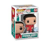 Funko Pop! Soccer: Liverpool FC - Darwin Nunez - Figurine en Vinyle à Collectionner - Idée de Cadeau - Produits Officiels - Jouets pour Les Enfants et Adultes - Sports Fans