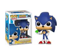 Funko POP Sonic & Emerald #284 - Sonic The Hedgehog - Figurine Vinyle