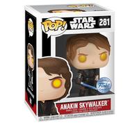 Figurine Funko Pop - Star Wars 3 : La Revanche Des Sith N°281 - Anakin Skywalker Coté Obscur (31681)