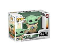 Funko POP! Star Wars: BoBF - Grogu (The Child, Baby Yoda) With Armor - Star Wars: The Book Of Boba Fett - Figurine En Vinyle À Collectionner - Idée De Cadeau - Produits Officiels - TV Fans