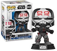 Funko Pop! Star Wars: Clone Wars - Bad Batch - Wrecker - Figurine en Vinyle à Collectionner - Idée de Cadeau - Produits Officiels - Jouets pour Les Enfants et Adultes - TV Fans