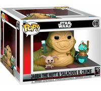 FUNKO POP ! - Star Wars - Episode 6 Return of the Jedi Jabba The Hutt with Salacious #611