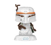 Funko Pop! Star Wars: Holiday - Boba Fett - Bonhomme de Neige - Figurine en Vinyle à Collectionner - Idée de Cadeau - Produits Officiels - Jouets pour Les Enfants et Adultes - Movies Fans