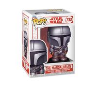 Figurine Funko Pop - Star Wars : Noël N°732 - Le Mandalorien (79934)
