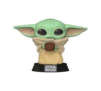Funko Pop Star Wars La Mandalorien The Enfant W / Tasse 3.75 " Vinyle Figurine