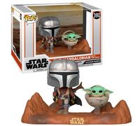 Funko Pop Star Wars Le Mandalorien 390 Le Mandalorien Avec L'Enfant