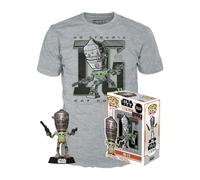 Funko POP Star Wars Mandalorian L Figurine et T-Shirt