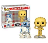 Funko Pop! Star Wars : Retro Reimagined Series - R2-D2 & C-3PO Lot de 2 (exclusivité cible)