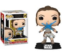 FUNKO POP ! - Star Wars - Rey Two Lightsabers #434