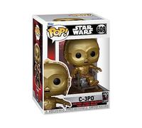 Funko Pop! Figurine vinyle Star Wars Le Retour du Jedi 40th – C-3PO sur chaise – Produit officiel