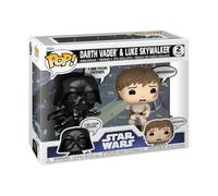 Funko Figurine Pop! Star Wars – Darth Vader & Luke Skywalker – Pack de 2 – Noir