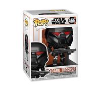 Funko - Figurine en vinyle Pop - Star Wars Le Mandalorien Dark Trooper n°466