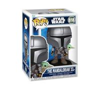Funko – Figurine Pop – Star Wars The Mandalorian avec Grogu – Vinyle de collection – Officiel