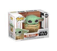Funko Pop ! Star Wars : The Mandalorian -Grogu (l'enfant, Baby Yoda) avec Sac - Figurine en Vinyle à Collectionner - Idée Cadeau - Marchandise Officielle - Jouets pour Enfants et Adultes - Fans de TV
