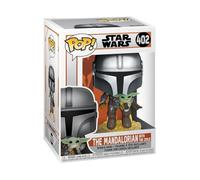 Funko Figurine Pop vinyle Star Wars Le Mandalorien – Mando volant avec jet-pack – Officiel